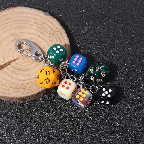 FunBoat Cute Cookie Bag Charm Keychain for Women, Fashion Handbag Charm Accessory - Key Chain Jewelry Gifts thumbnail 8