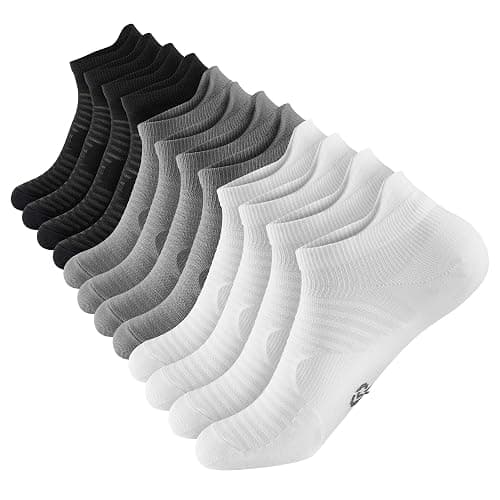 Compression Running Ankle Socks Low Cut(6 Pairs) for Men & Women - Image 1