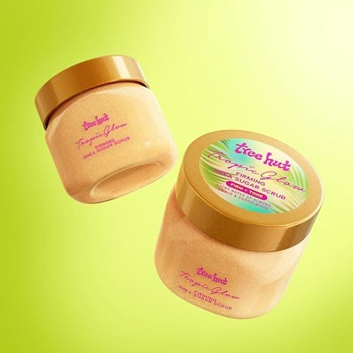 Tree Hut Mini Tropic Glow Shea Sugar Scrub, Exfoliating & Hydrating Body Scrub with Shea Butter & Essential Oils, Smooth Skin, For All Skin Types, Vegan, Travel Size, 3.4 oz (Pack of 2) thumbnail 4