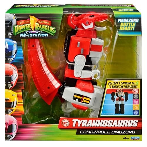 Power Rangers Re-Ignition 6 Inch Action Figure Combinable Megazord - Tyrannosaurus Rex - Image 1