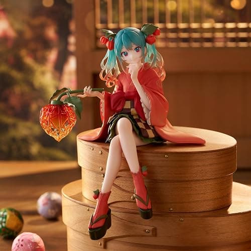 FuRyu Corporation-Hatsune Miku Noodle Stopper Figure -Flower Fairy Winter Cherry- thumbnail 2