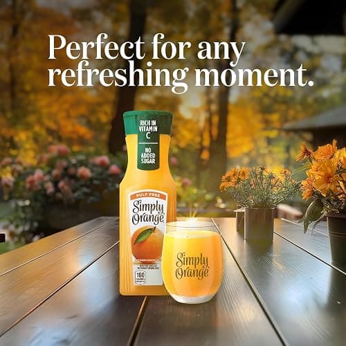 Simply Orange Juice Pulp Free, 11.5 Fl Oz Bottle thumbnail 5