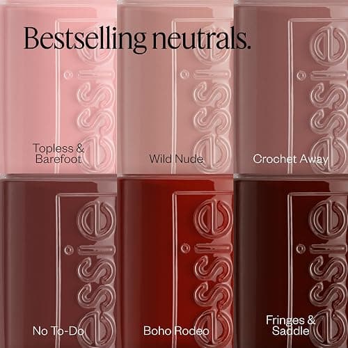 essie Nail Polish, Salon-Quality Grayish Brown Nail Polish, Vegan, Crochet Away, 0.46 fl oz thumbnail 7