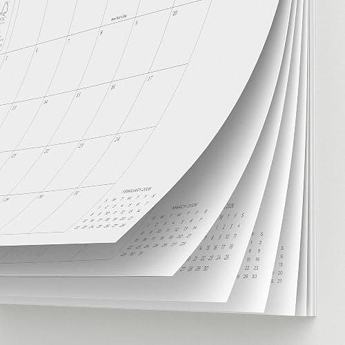 2026 Calendar for Wall, Cabbrix Wall Calendar 2026, 18 Months Calendar January 2026 to June 2027, 14.2" x 11.2" Monthly Calendar for Home Office School, Simplified thumbnail 5