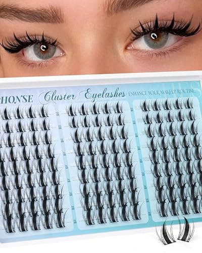 Anime Lash Clusters Fairy Manga Lashes Clusters 10-16mm Mixed Spiky Cluster Eyelash Extensions 135pcs Wispy Individual Lashes by ALPHONSE - Image 1