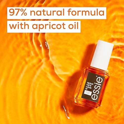 essie apricot vegan nail & cuticle oil, cuticle care, with apricot kernel and jojoba oil, 13.5 ml thumbnail 5