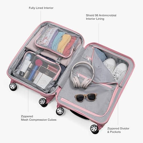 Traveler's Choice Pagosa Luggage Set thumbnail 9