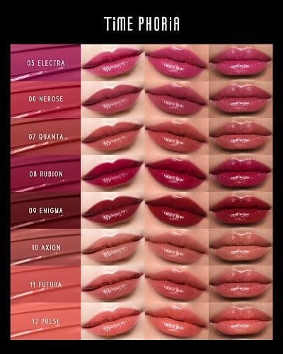TIMEPHORIA STELLAR DUST LIP STAIN-Long Lasting, Waterproof and Transferproof Lip Tint, Glossy Finish Lip Gloss, Lightweight Lipstick, High Coverage, Stocking Stuffers For Teen Girls (004 Mauvion) thumbnail 4