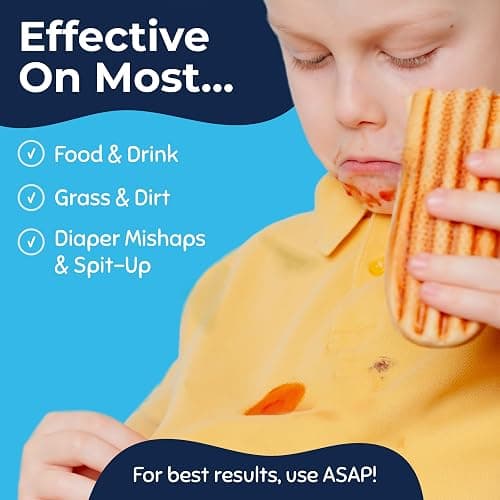 Miss Mouth's Messy Eater Stain Treater Pen - 2 Pack To Go Instant Stain Remover Pen - Newborn & Baby Essentials - On-The-Go & Travel Essentials thumbnail 3
