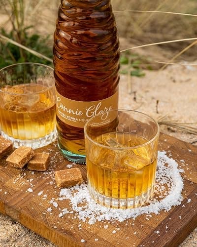 Connie Glaze Toffee Vodka Liqueur | 20% abv | 70cl | Deliciously Smooth, Made with Premium Toffee & Cornish Sea Salt, All Natural Ingredients, Crafted in Cornwall, Enjoy Neat thumbnail 2
