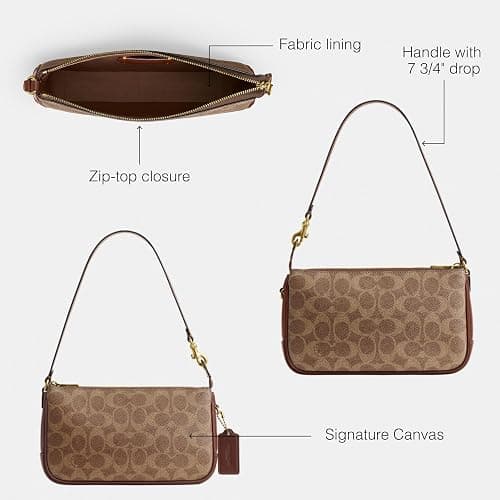 Coach Women's Natural Grain Leather Plaza Bag thumbnail 4