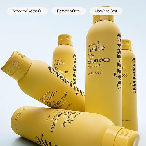 Eva NYC Invisible Dry Shampoo Spray Value Size - Oil-Absorbing, Removes Odor & No White Cast - Freshen Up Dry Shampoo For Women - For Light, Dark + Oily Hair - Warm Vanilla Scent - 7.3 oz thumbnail 5