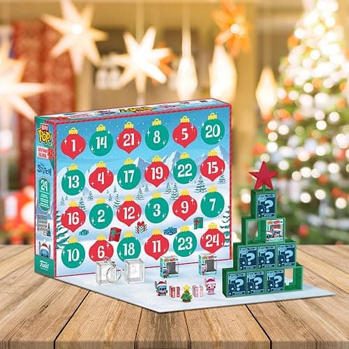 Funko Pop! Bitty Countdown Calendar: Stitch Holiday - 24 Days of Surprises - Collectible Vinyl Mini Figures - Mystery Box - Gift Idea - Holiday Present for Kids - Christmas or Birthday Countdown thumbnail 2