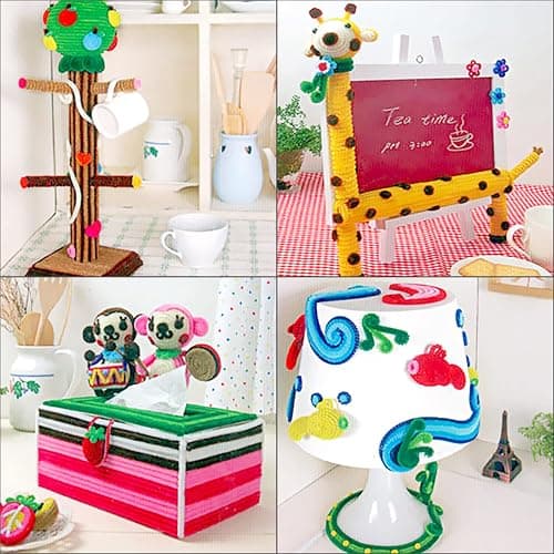 Acerich 600 Pcs Pipe Cleaners 30 Colors Chenille Stems DIY Art Craft Decorations (7 mm x 12 Inch) thumbnail 3