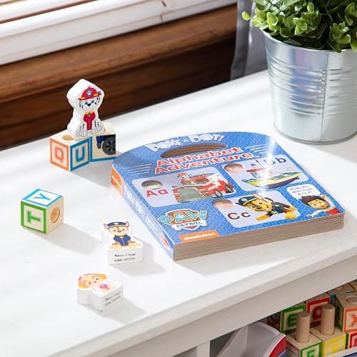 Melissa & Doug PAW Patrol Children's Book - Poke-A-Dot: Alphabet Adventure thumbnail 6
