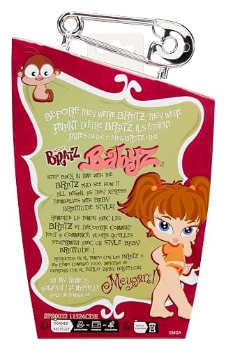 Bratz Babyz - Collectible Fashion Doll - Meygan - With Real Fashions and Pet - Kids Toy - Great for Collectors and Kids Ages 6 and Older thumbnail 7