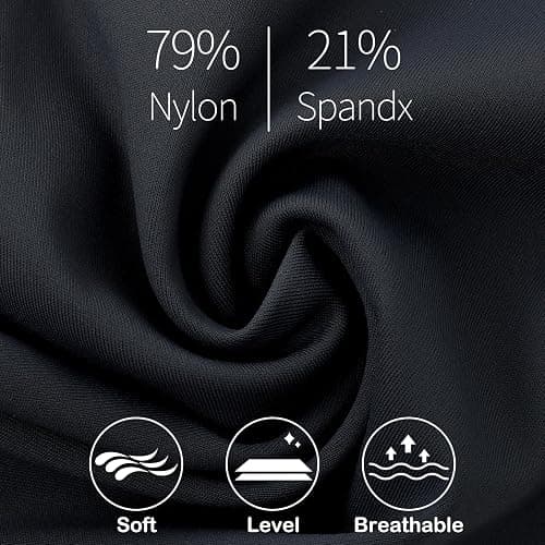 KAKU NANU Girls Flared Leggings 2 Pcs,5-14 Years High Waisted Black Grey School Trousers Yoga Pants Sports Dance Joggers Leggings thumbnail 5