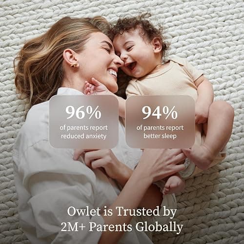 Owlet Dream Sight (Gen 3) Smart Video Baby Monitor | 2K HD Camera w/Night Vision | Detects Crying, Motion & Temperature | Customizable Alerts | Two-Way Talk | Secure Wi-fi thumbnail 6