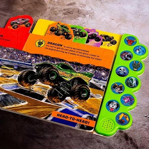 Monster Jam: Gear it Up! (10-Button Sound Books) thumbnail 5