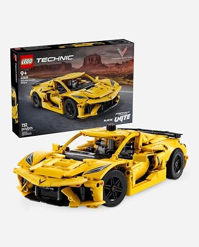 LEGO Technic Chevrolet Corvette Stingray Toy Car - Building Toy Set for Kids, Boys and Girls, Ages 9+ - Model Car Kit for Display - Gift Idea for Birthday - 42205 thumbnail 8