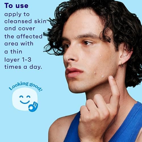 Clean & Clear Acne Spot Treatment Gel Cream with 2% Salicylic Acid, Oil-Free Topical Acne Treatment with Witch Hazel for Clinically Proven Results in 1 Day, Fragrance Free, 0.75 fl. oz thumbnail 4
