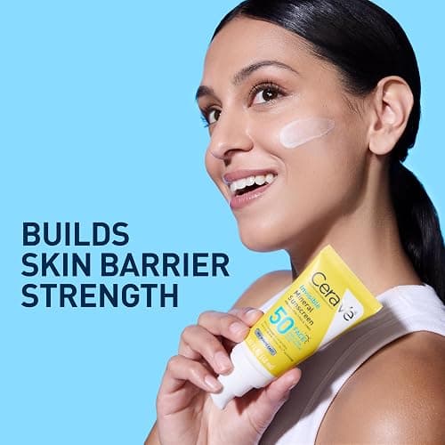 CeraVe Invisible Mineral Sunscreen SPF 50, Face Sunscreen for Sensitive Skin With Zinc Oxide & Titanium Dioxide, Vitamin E + Niacinamide + Ceramides, Oil Free, Travel Size 1.62 oz thumbnail 9