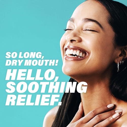 ACT Dry Mouth Moisturizing Gum, 20 Pieces, With Xylitol, Sugar Free Soothing Mint (Pack of 3) thumbnail 3