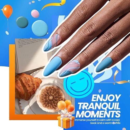 Beetles Gel Nail Polish Kit with U V Light 68 Pcs Emotional Spectrum 35 Colors Gel Polish Nail Kit with Base and Matte&Glossy Top Coat Soak Off All Season DIY Set Manicure Tools Gifts for Women thumbnail 3