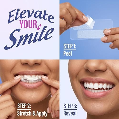 GuruNanda Teeth Whitening Strips Kit - 7-Day Treatment with Non-Slip, Dry Strip Technology - Whitening Designed with Care for a Brighter Smile thumbnail 9