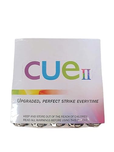 CUE II Classic Lighters, Assorted Colors, Regular Size, Long Lasting, 50-Count Tray thumbnail 5