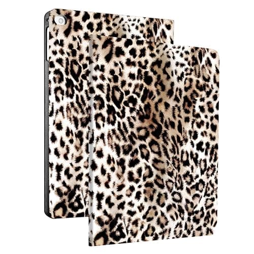 DuraSafe Cases for iPad 10 Gen 2022 10.9 Inch 10,9 pouces [ iPad 10th ] A2696 A2757 A2777 Printed Folio Magnetic Smart Protective Sleek & Classic Design Cover étui - Leopard thumbnail 8