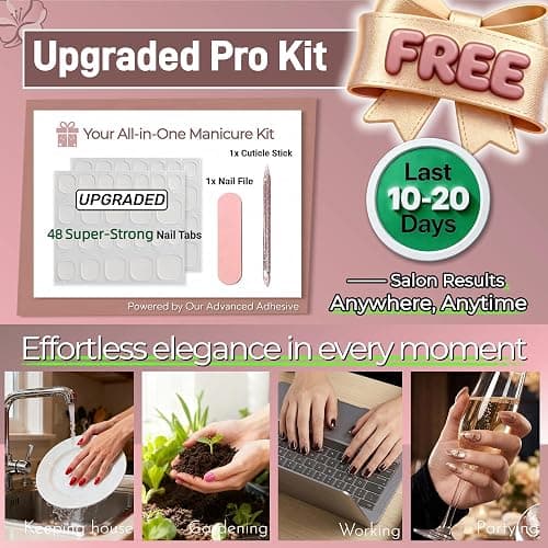 Brown Press On Nails Almond Shape, Glossy Red Gradient with Cherry, Leopard Print & Gold Studs, Luxury Handmade Look Full Cover False Nails for Women, Reusable, 24PCS thumbnail 6