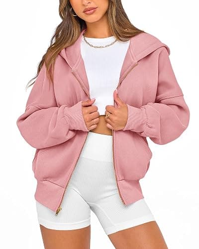 BTFBM Hoodies For Women Sweatshirt Fall Fashion Clothing 2026 Long Sleeve Fleece Jacket Winter Outfits Y2k Zip Up Hoodie thumbnail 5