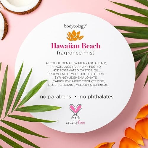 Bodycology Long-Lasting Fragrance Body Mist, Hawaiian Beach, 8 fl oz thumbnail 8