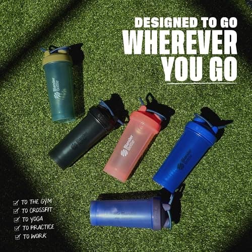 BlenderBottle Classic V2 Shaker Bottle Perfect for Protein Shakes and Pre Workout, 28-Ounce, Pebble Grey thumbnail 7
