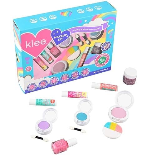 Luna Star Klee Ultimate Makeup Kit. Gentle and Non-Toxic. Kid-Friendly. Made in USA. (Ray of Bliss) thumbnail 2