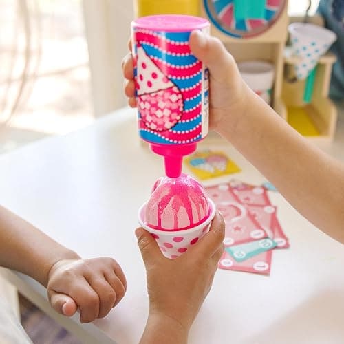 Melissa & Doug Fun at The Fair! Wooden Snow-Cone and Slushie Play Food Set - FSC Certified thumbnail 6