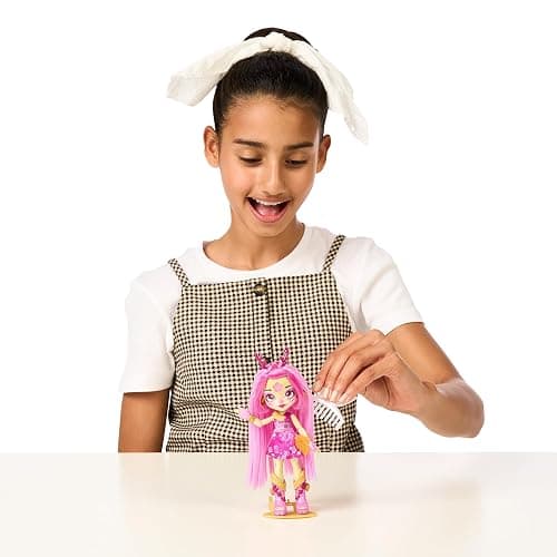 Magic Mixies Pixlings. Deerlee The Deer Pixling. Create and Mix A Magic Potion That Magically Reveals A Beautiful 6.5" Pixling Doll Inside A Potion Bottle! thumbnail 6