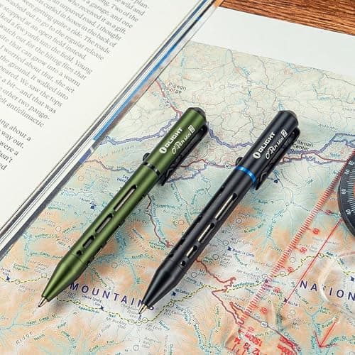 OLIGHT O'Pen Mini 2 Ballpoint Pen and Pencil in One, Replaceable EDC Refill and Pencil Tip, Smooth Writing, for Office, Working, Writing (OD Green) - OD Green - 1 Piece thumbnail 9