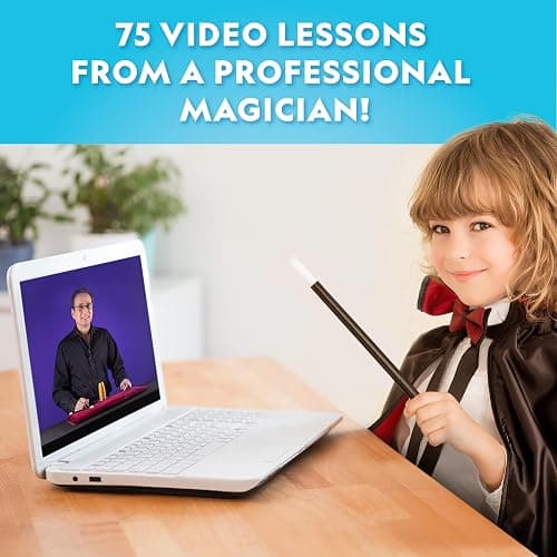 NATIONAL GEOGRAPHIC Mega Magic Set - More Than 75 Magic Tricks for Kids to Perform with Step-by-Step Video Instructions for Each Trick Provided by a Professional Magician (Amazon Exclusive) thumbnail 4