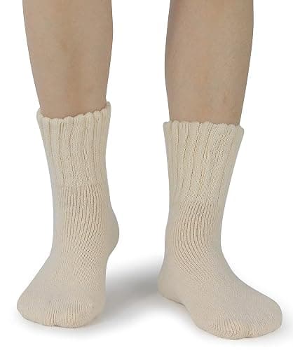 BenSorts Women's Winter Boots Socks Thick Warm Cozy Crew Socks Solid Color Gifts thumbnail 3