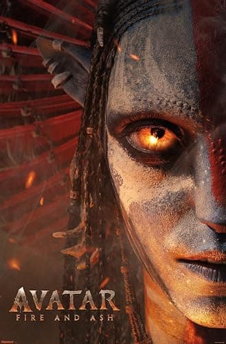 Avatar: Fire and Ash (2025) - Teaser One Sheet Wall Poster, 22.4L" x 14.7W", Premium Unframed Version - Image 1