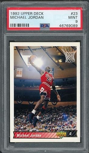 Michael Jordan 1992 Upper Deck Basketball Card #23 Graded PSA 9 (Cert #46769089) - Image 1