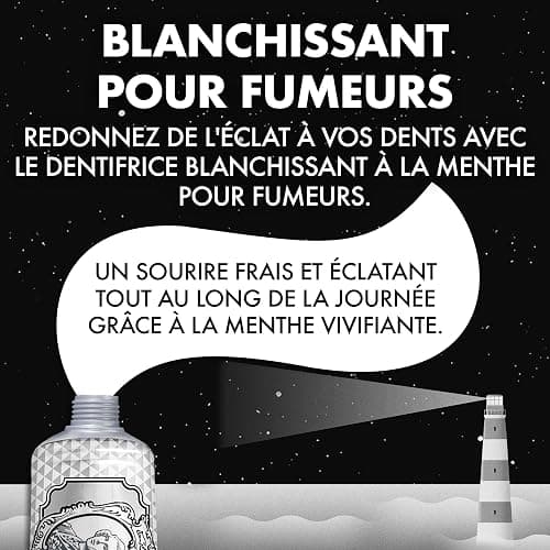 Marvis Dentifrice Blanchissant Menthe pour Fumeurs, 3 x 85 ml | Anti-plaque et anti-caries, Contre taches de thé/café/tabac, Texture crémeuse, Fraîcheur longue durée, Fabrication italienne thumbnail 2