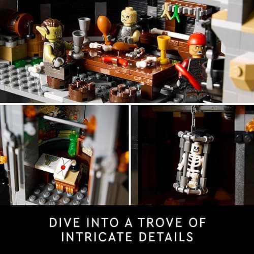 LEGO Icons Lord of The Rings Barad-dûr Building Set for Adults - Lord of The Rings Collectible for Fans - Includes 6 Minifigures - Gift for Men and Women - 10333 thumbnail 3