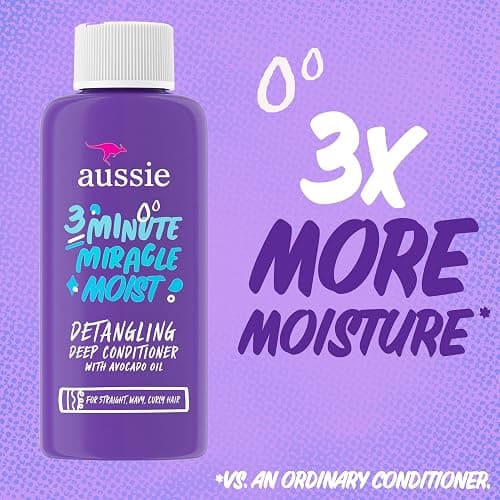 Aussie 3 Minute Miracle Moist Deep Conditioning Treatment thumbnail 4