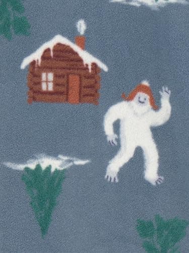 Simple Joys by Carter's baby-boys Loose-Fit Flame Resistant Fleece Footed Pajamas thumbnail 3