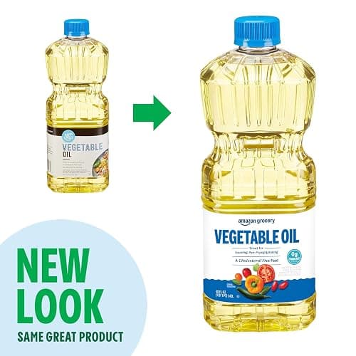 Amazon Grocery, Vegetable Oil, 48 Fl Oz thumbnail 4
