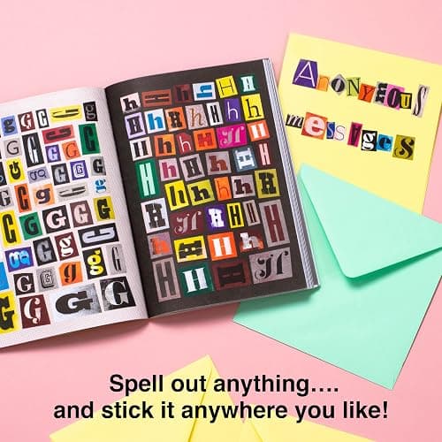 The Ransom Note Sticker Book: Thousands of letters for your anonymous messages thumbnail 5