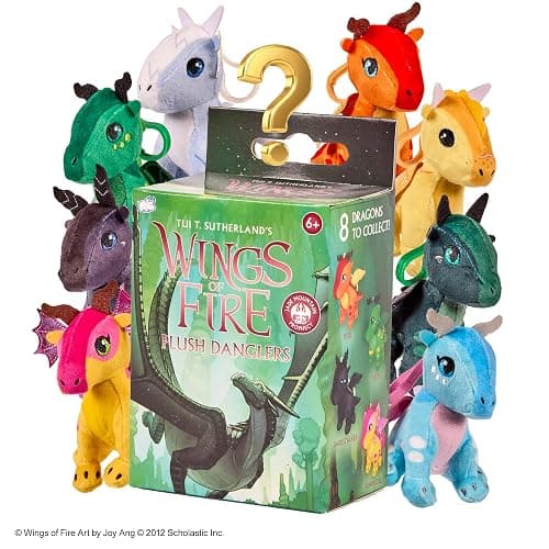 Wings of Fire Jade Mountain Prophecy - Mystery Dragon Plush Dangler thumbnail 3